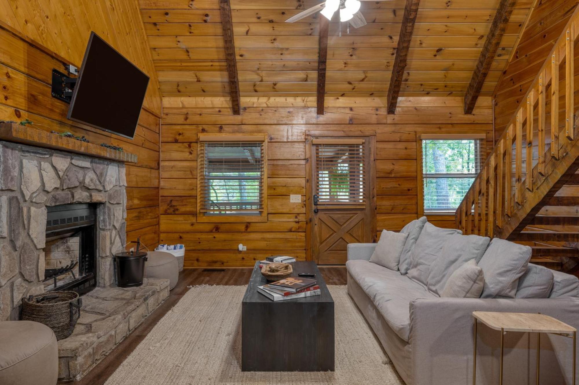 Dudley I By Avantstay Cosy Cabin W Hot Tub Incredible Views Pigeon Forge Exterior foto